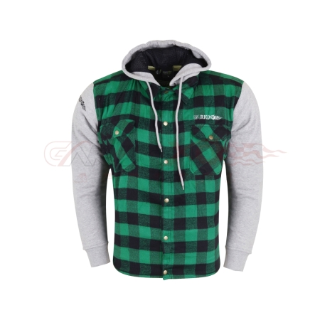 Men Motorcycle Armored Kevlar Flannels Shirts